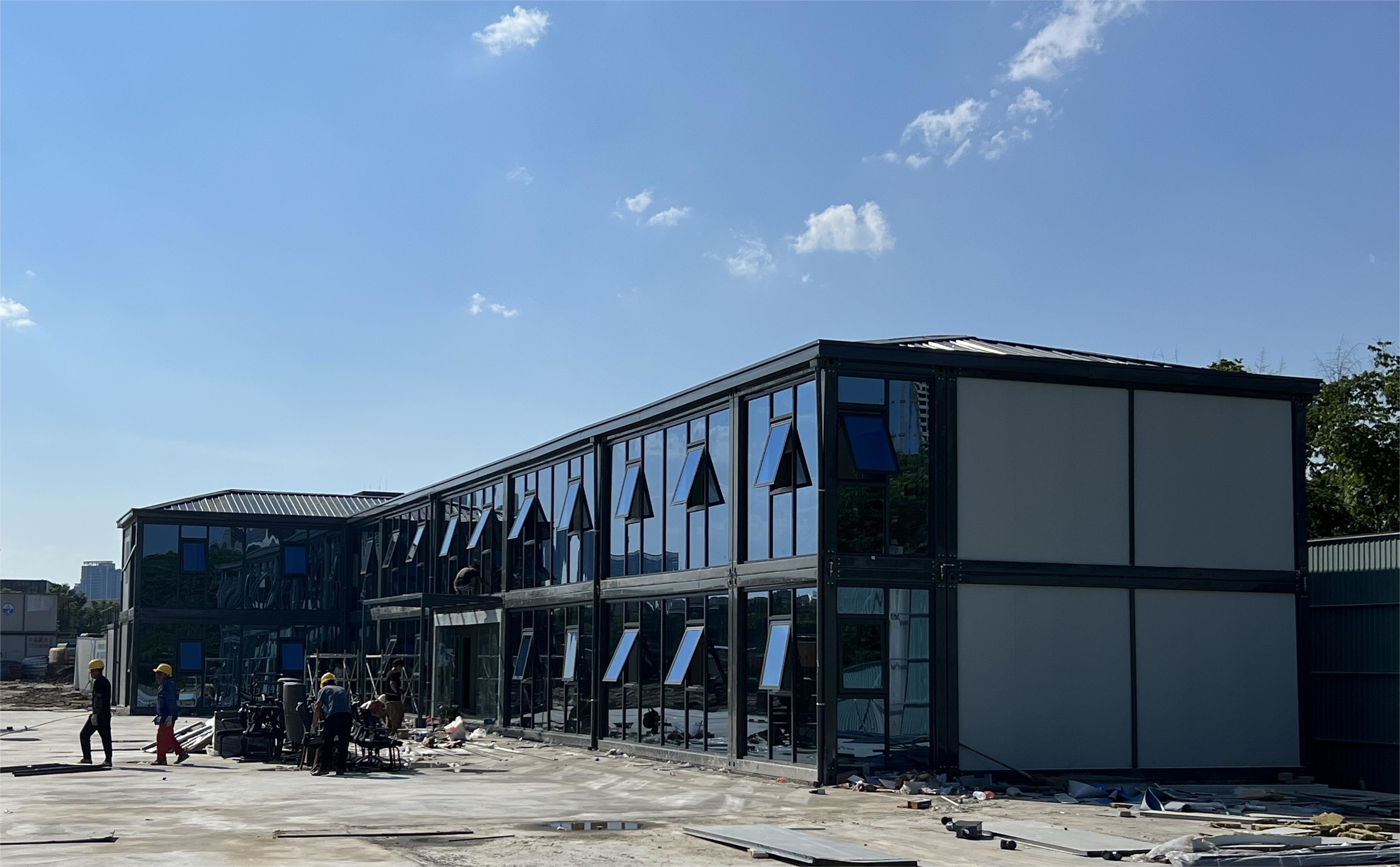 کیفیت خانه کانتینری پیش ساخته کارخانه