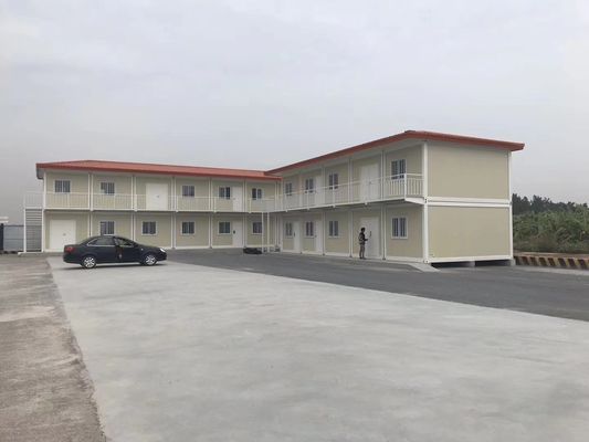 خانه کانتینر پیش ساخته ضد آب خانه های فرش قابل جابجایی