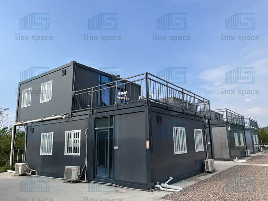 خانه های کانتینر قابل جدا شدن با قیمت پایین ساختمان آپارتمان های ماژولار