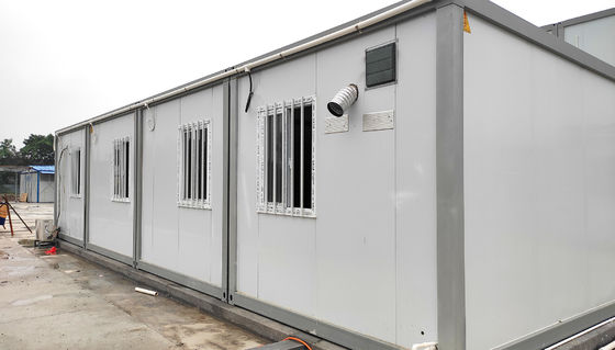 فروش داغ مدرن و لوکس باغ اداری خانه های کانتینر موبایل خانه های پیش ساخته ضد طوفان 40Ft