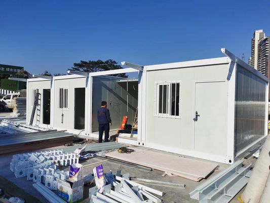 خانه کانتینری برای کارگران کانتینر وان دفتر در فیلیپین برای معدن سایت خوابگاه 2 طبقه