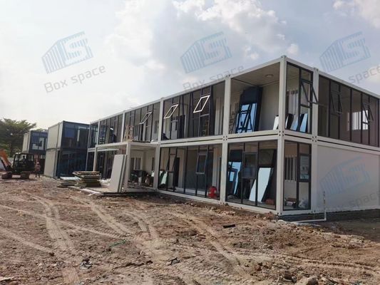 ساختمان های فولادی آماده برای حمل و نقل، کانتینرهای حمل و نقل
