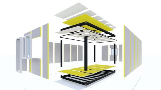 BOX SPACE نیوزیلند خانه های ارزان قیمت پیش ساخته خانه های کانتینری بسته بندی مسطح خانه های کانتینری اروپایی
