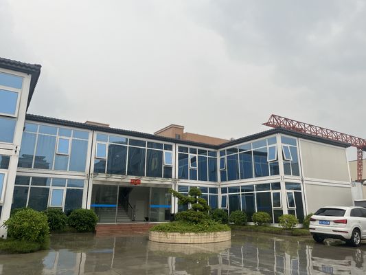 جعبه فضا کانتینر قابل جدا کردن سفارشی خانه قابل حمل خانه کانتینر ماژولار با قاب فولاد سبک خانه دوپلیکس