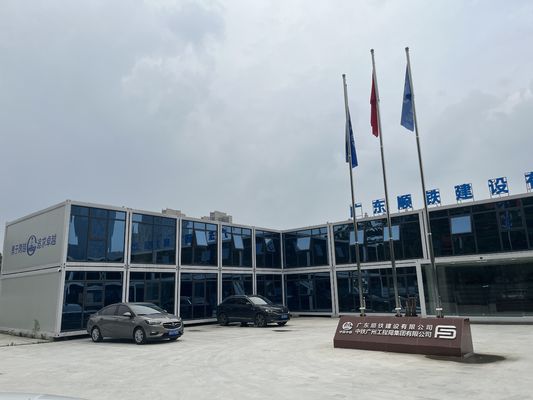 کانتینر ساخت خانگی کانتینر دفتر قابل حمل کانتینر جابجا کانتینر دفتر سالن آلومینیوم قاب خانه های ماژولار انعطاف پذیر