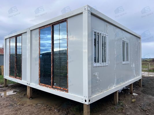 جعبه فضا 2 طبقه خانه پیش ساخته کانتینر حمل و نقل خانه فریم صنعت گابل چین عمده فروشی خانه های کانتینر هوا Bnb