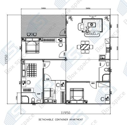خانه های پیش ساخته شده پیش ساخته شده 40ft عمده فروشی پیش ساخته شده موبایل خانه های کوچک ماژولار خانه های کانتینر پوپ دفتر در فضای باز