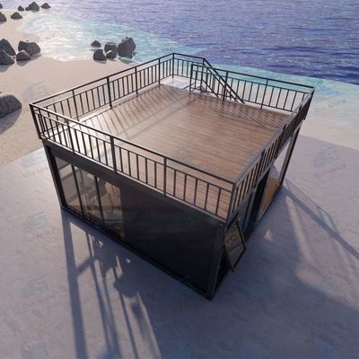 صنعت چین عمده فروشی خانه های کانتینر هوا Bnb خانه های مدرن پیش ساخته فروش ایتالیا خانه های کانتینری 2 طبقه خانه های کوچک